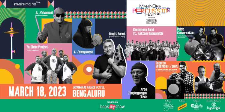 Bangalore: Mahindra Percussion Festival – March 18, 2023