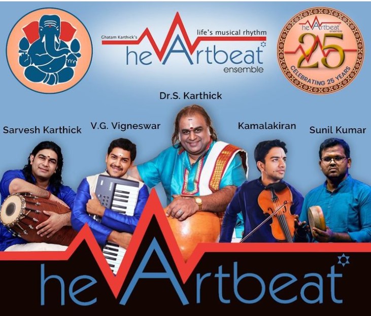 Ghatam Karthick’s HeArtbeat ensemble celebrates silver jubilee