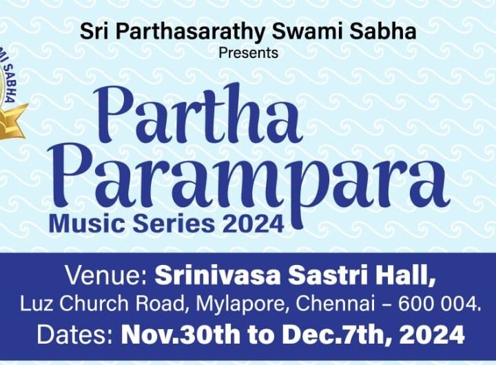 Partha Parampara – thematic music Series 2024